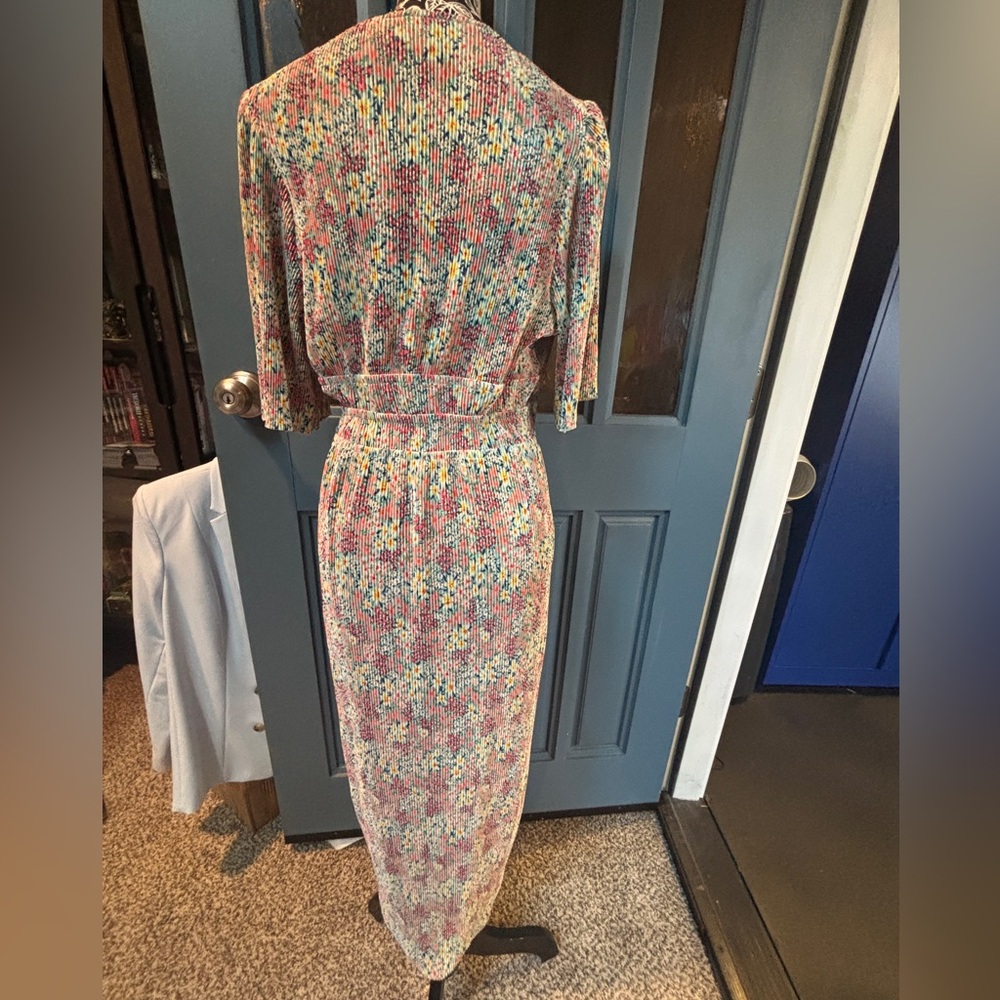 ASOS Colorful Patterned Midi Dress - Picture 6 of 16